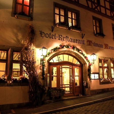 Tilman Riemenschneider Hotel Rothenburg ob der Tauber Ngoại thất bức ảnh