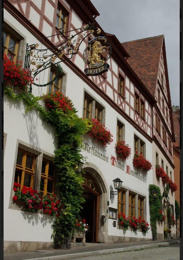 Tilman Riemenschneider Hotel Rothenburg ob der Tauber Ngoại thất bức ảnh