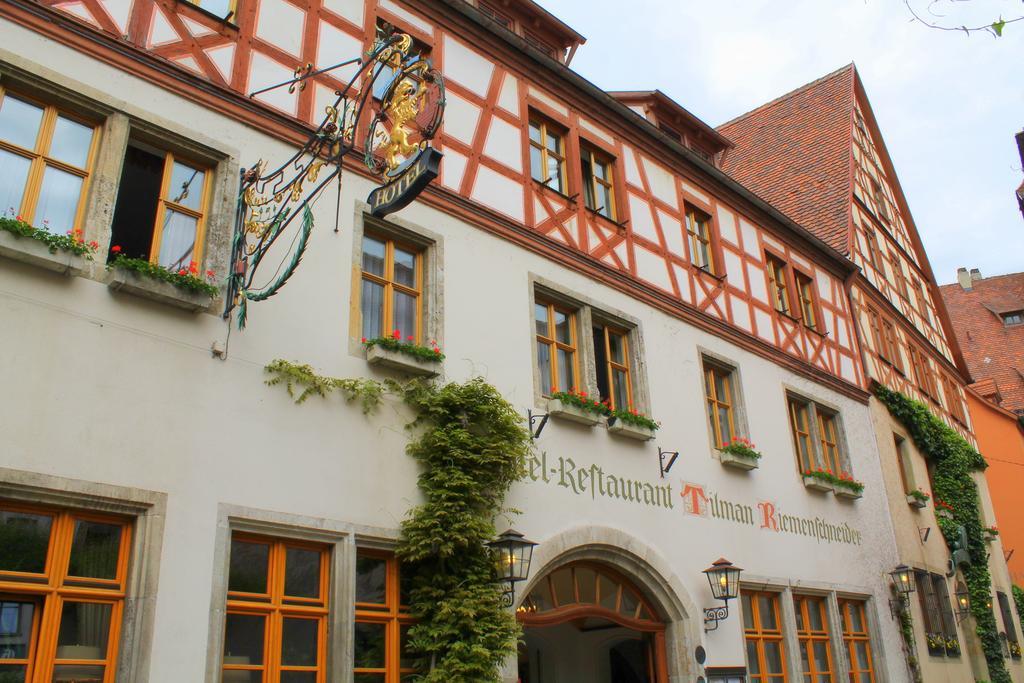 Tilman Riemenschneider Hotel Rothenburg ob der Tauber Ngoại thất bức ảnh
